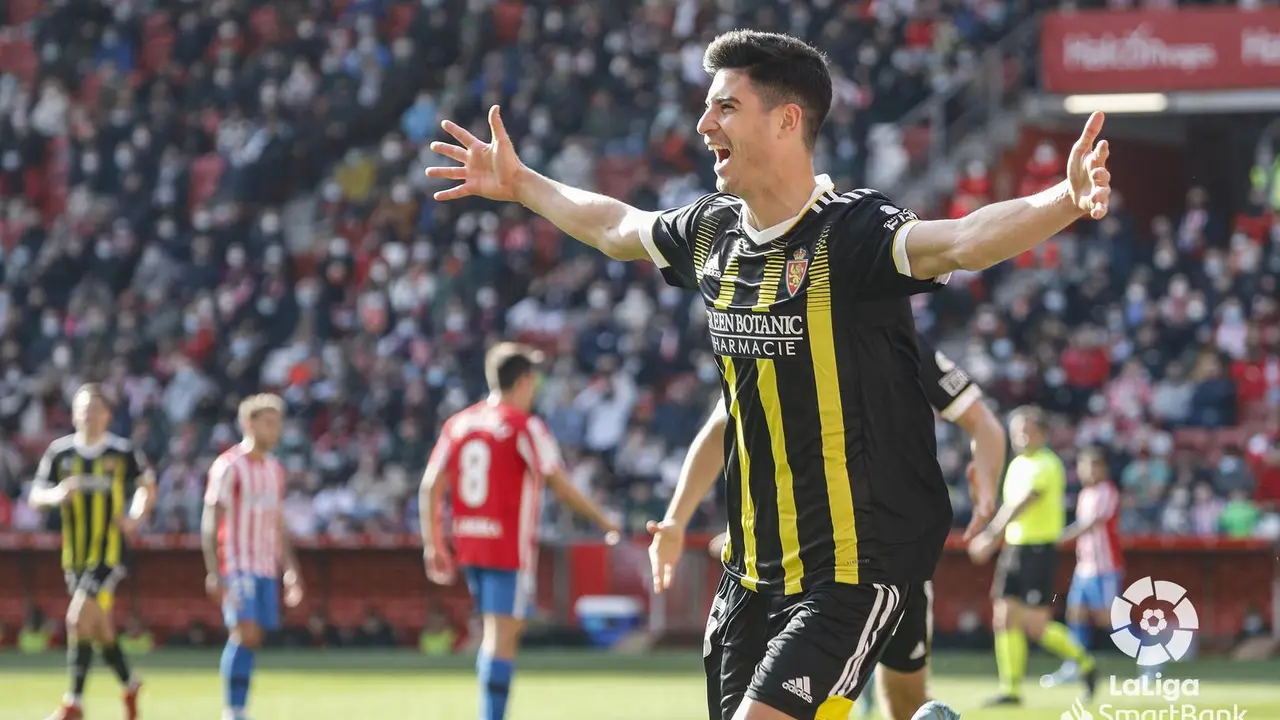 Jaume Grau celebra su gol en El Molin&oacute;n | Foto: La Liga