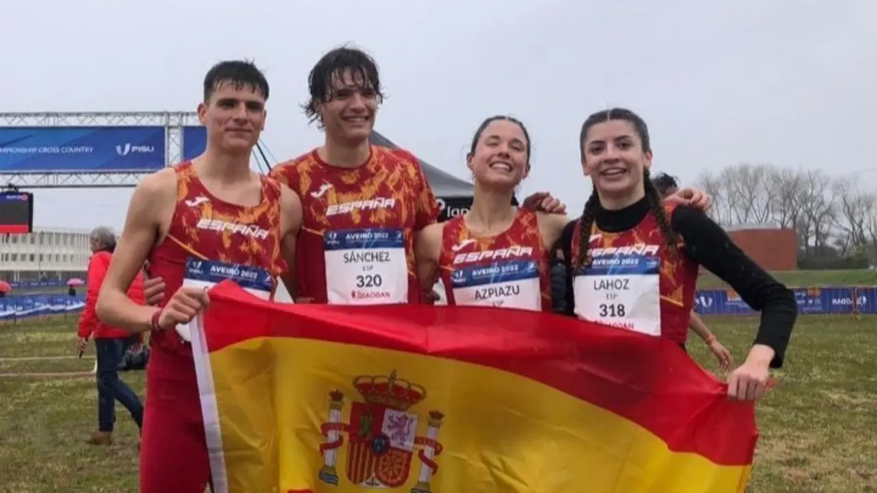 Mireya Arnedillo en el Mundial de Cross Universitario. Foto: RFEA