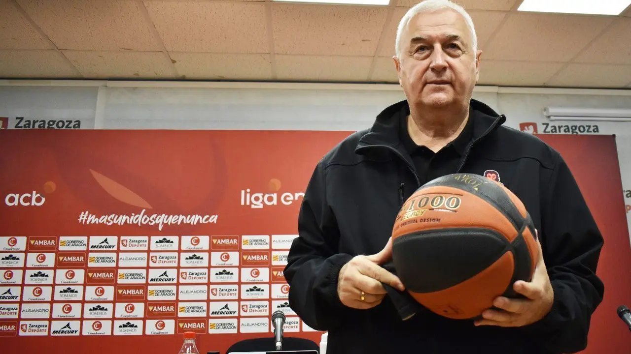 Sakota, este martes en sala de prensa del Pr&iacute;ncipe Felipe | Foto: Casademont Zaragoza