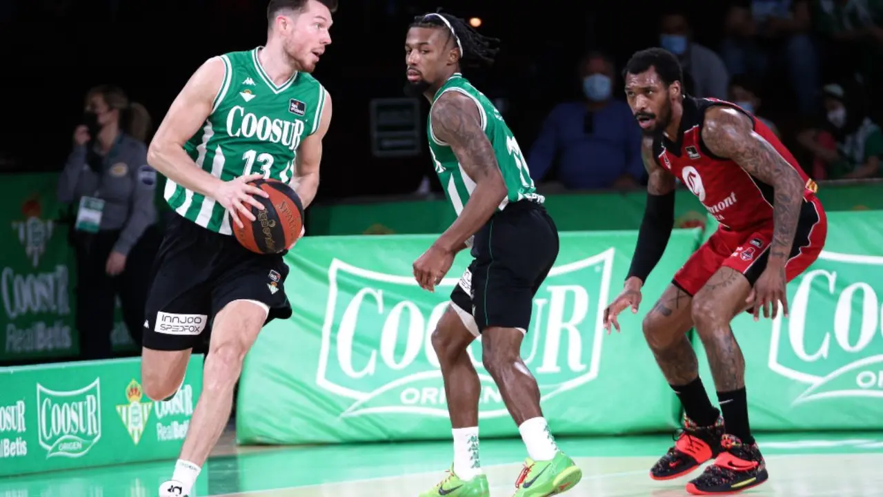 El casademont cae en la cancha del Betis, pero mantiene a su favor el basketaverage. Foto: Betis
