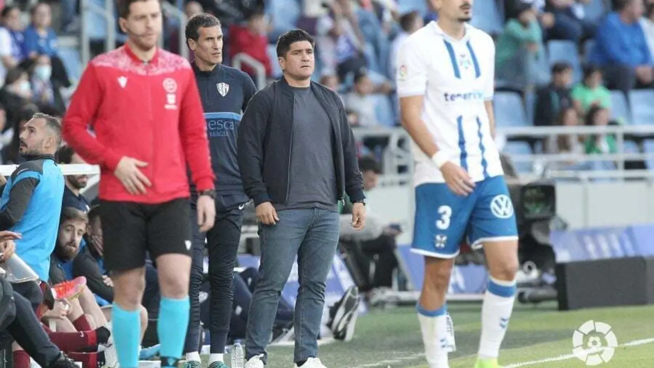 Xisco Mu&ntilde;oz en el Heliodoro | Foto: LaLiga