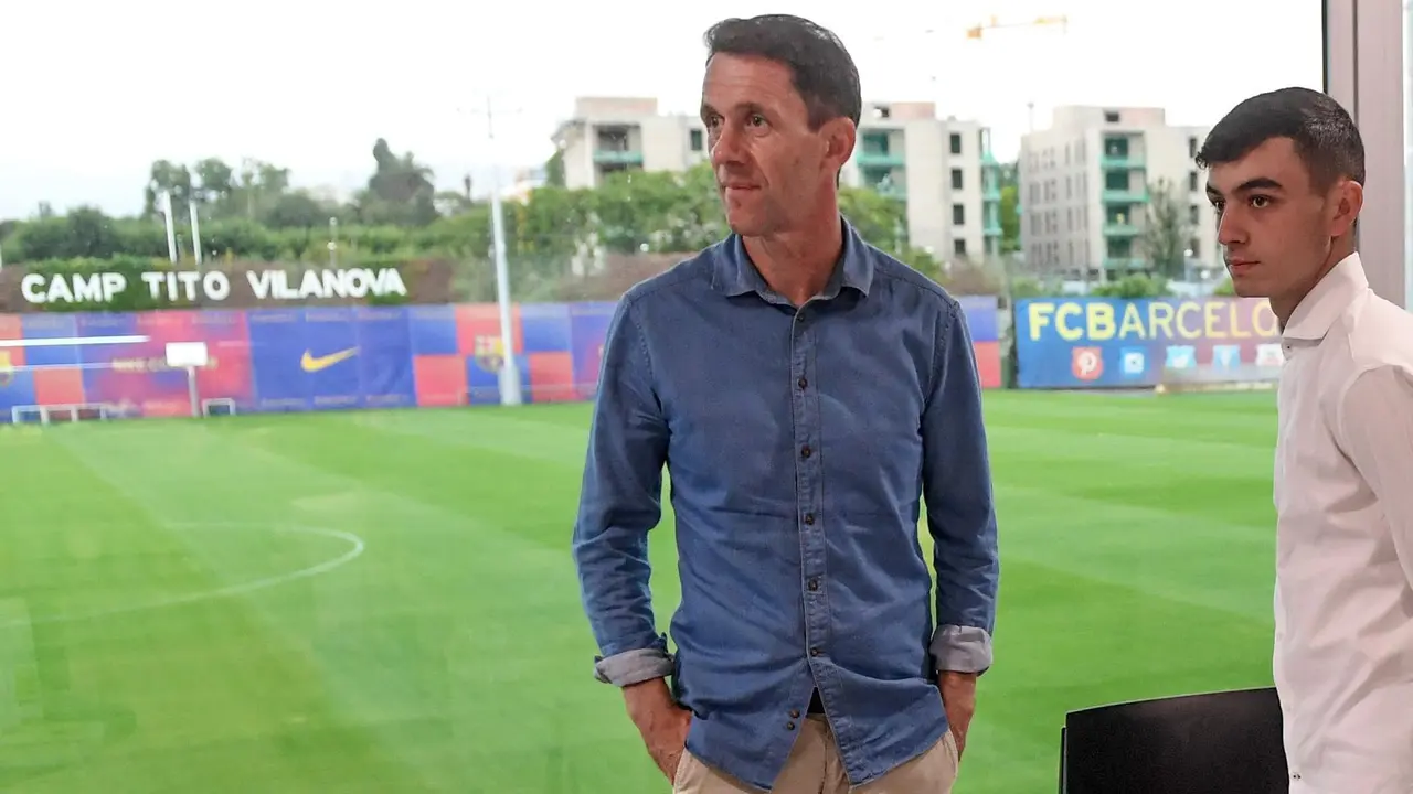 Ram&oacute;n Planes en su etapa en la secretar&iacute;a t&eacute;cnica del Barcelona | Foto: FCBarcelona