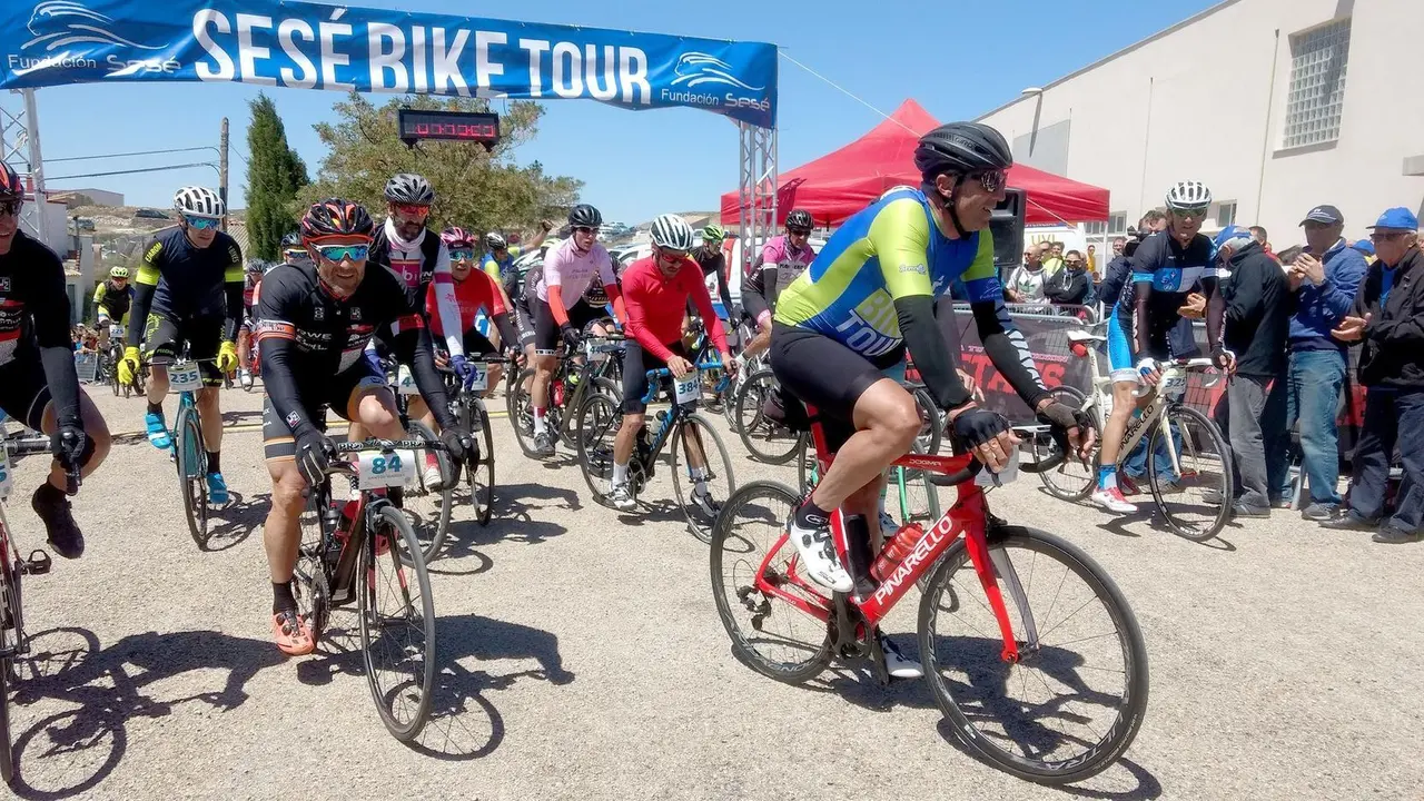 Imagen de una anterior edici&oacute;n de la Ses&eacute; Bike Tour. Foto: Cedida
