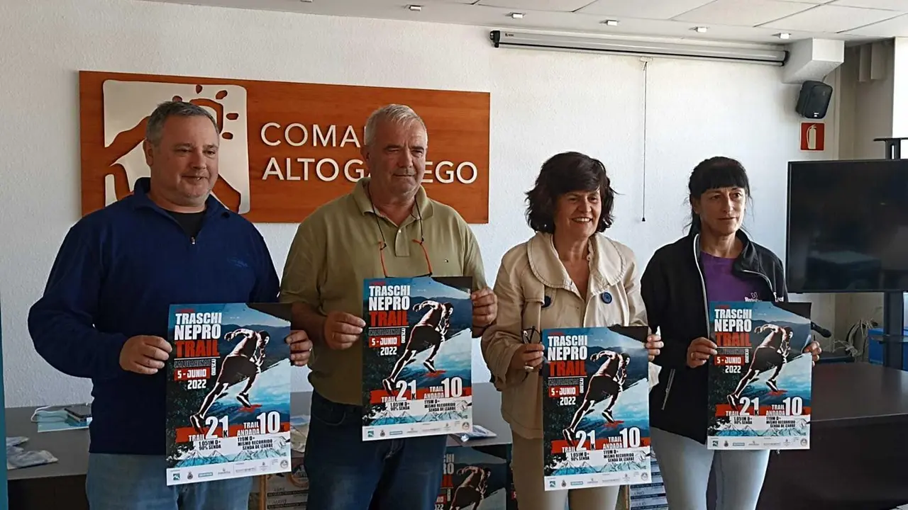 Presentaci&oacute;n de la nueva edici&oacute;n de la Traschinepro Trail. | Foto: V&iacute;ctor Rap&uacute;n