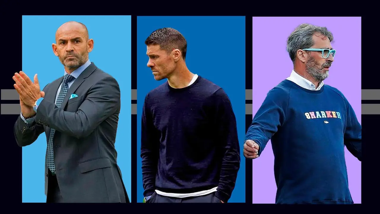 Paco J&eacute;mez, Xabi Alonso o Jon P&eacute;rez Bolo son algunas de las opciones que maneja el Zaragoza para su banquillo | Foto montaje: Manuel Chamorro
