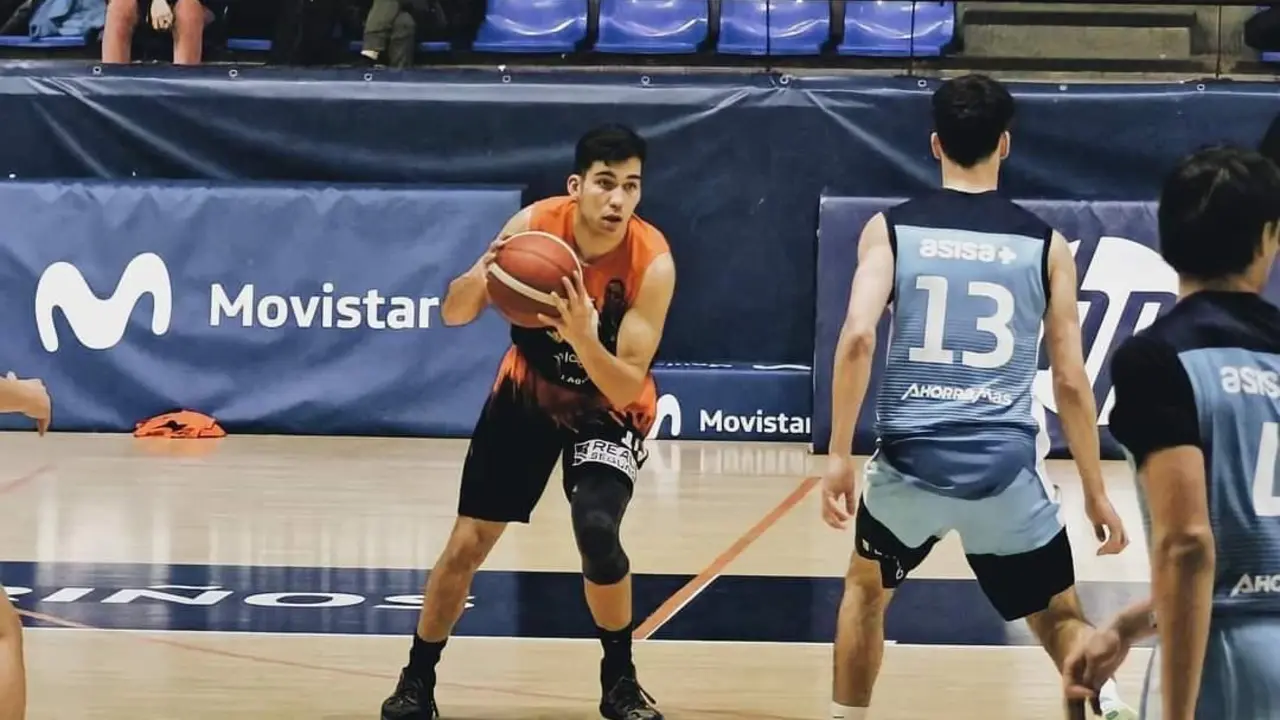 Pablo Gella, con el Quintanar 