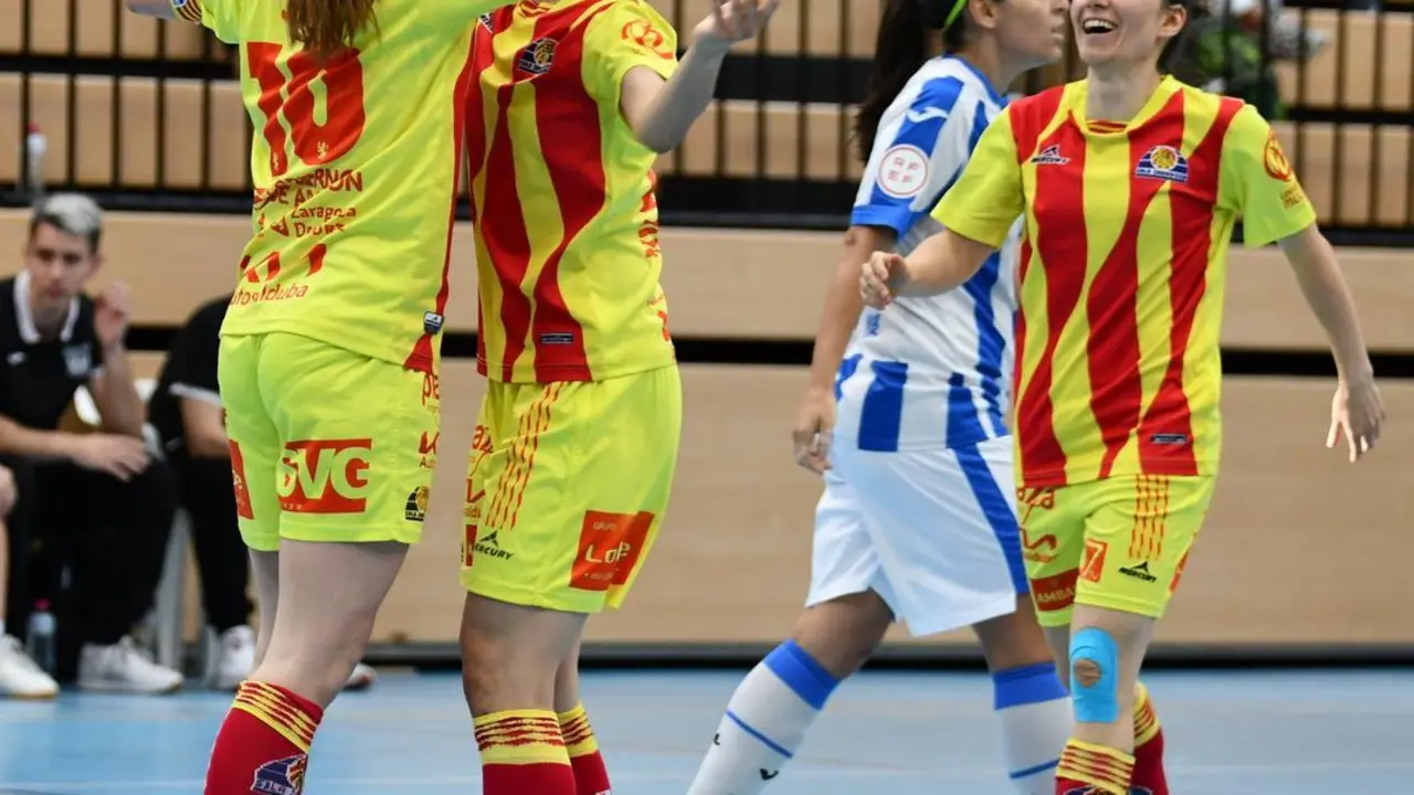 Imagen del partido | Foto: Sala Zaragoza