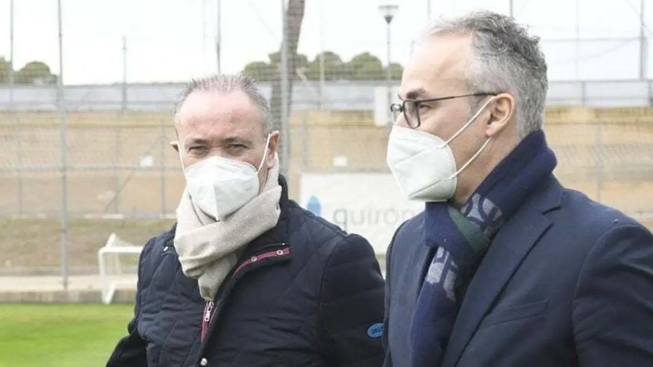 JIM se despidi&oacute; del Real Zaragoza hace una semana exacta | Foto: RZ 