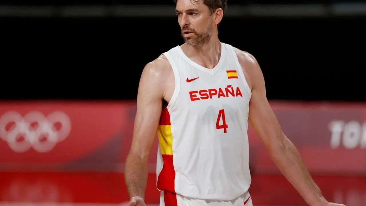 Pau Gasol en un partido con Espa&ntilde;a. | Foto: EFE