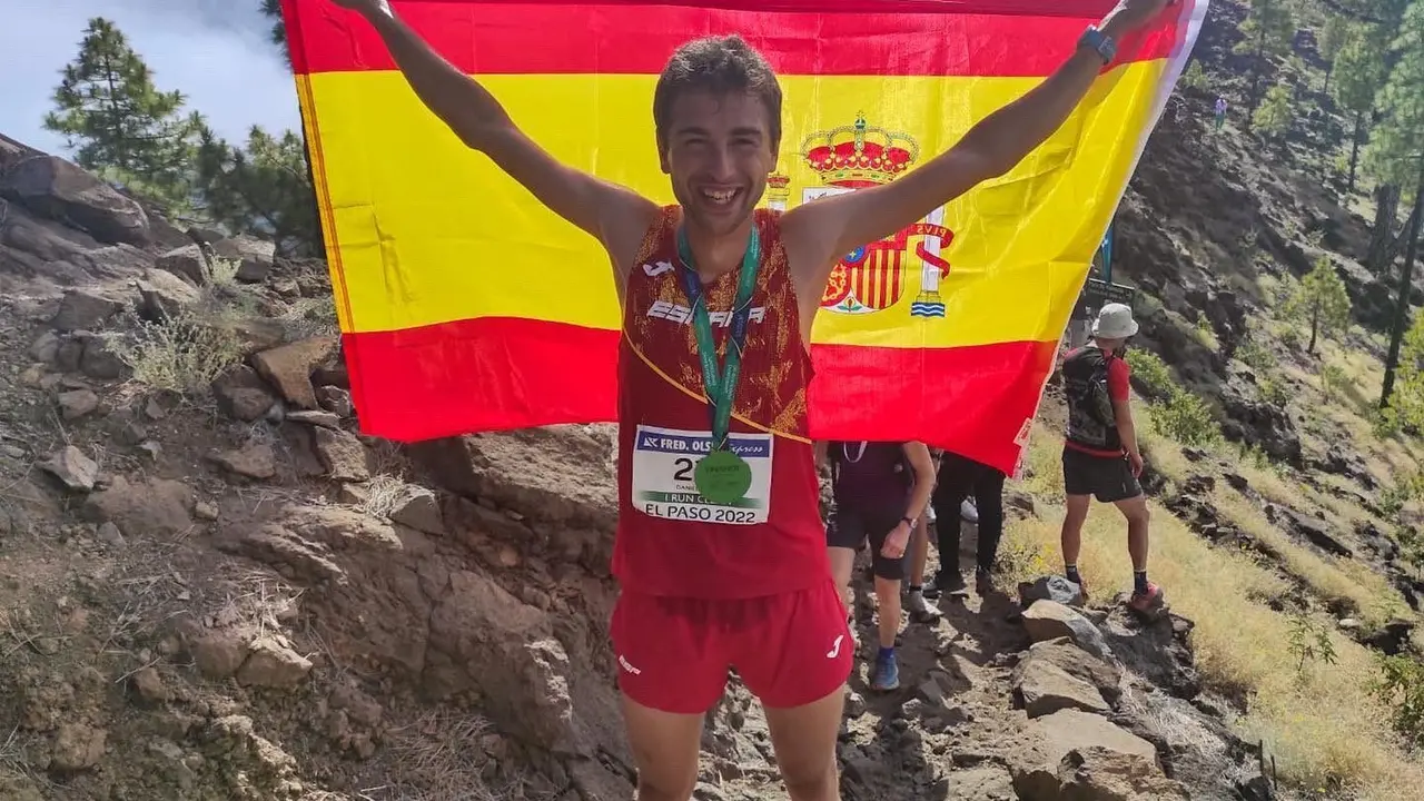 Dani Osanz ha conseguido en La Palma una medalla hist&oacute;rica para el atletismo espa&ntilde;ol. Foto:  Jos&eacute; Miguel Mu&ntilde;oz