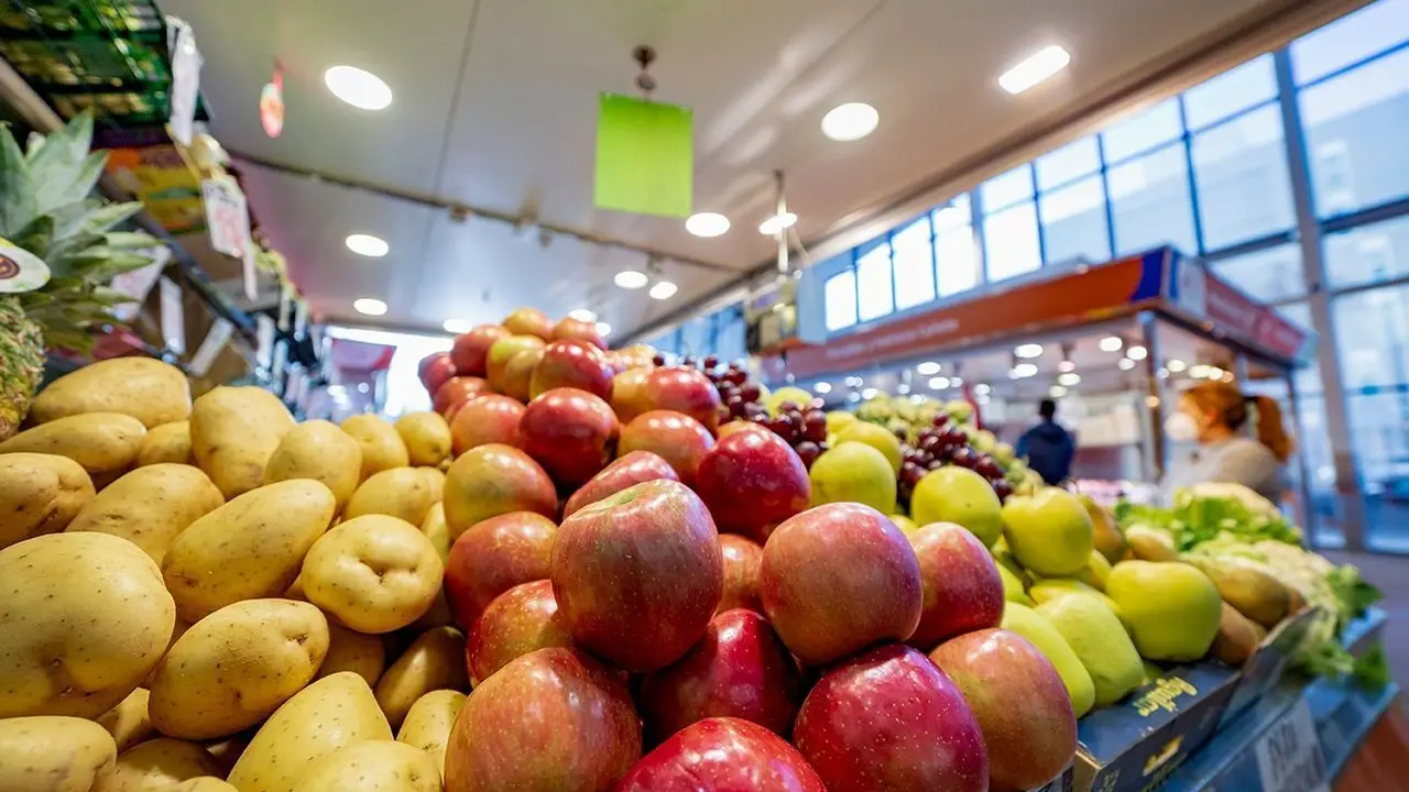 La huerta aragonesa ofrece productos de gran calidad con el sello de Mercazaragoza. Foto: Mercazarafoza