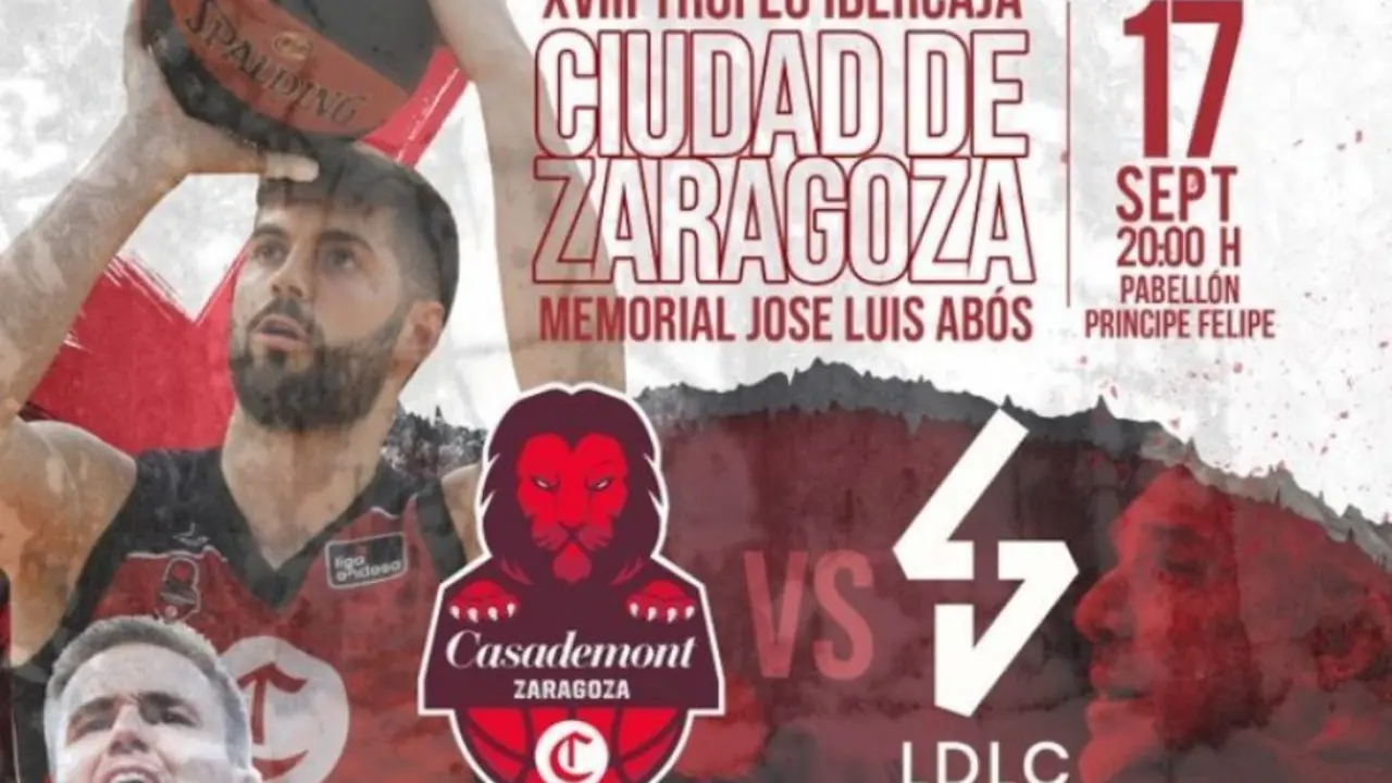 Cartel del Trofeo Ciudad de Zaragoza