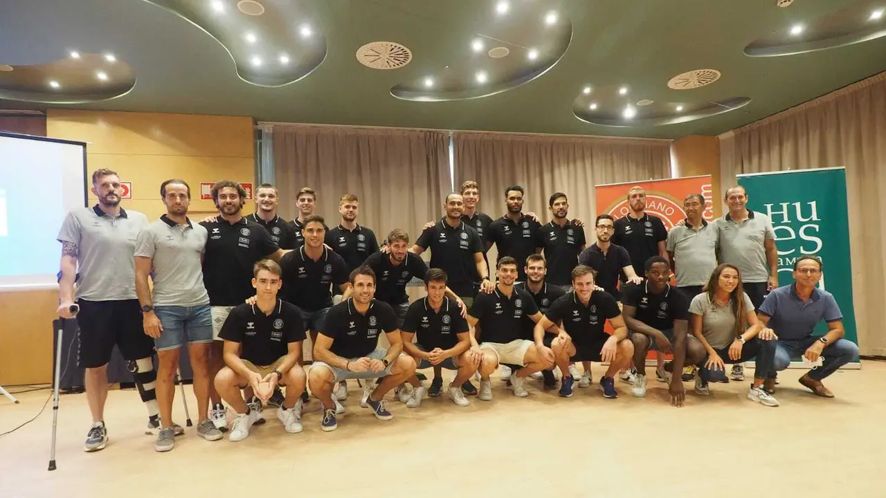 La temporada 2023/24 del Bada Huesca se presentar&aacute; en el Abba y tendr&aacute; pocos cambios respecto a la pasada campa&ntilde;a, en la imagen.  Foto: C.Pascual