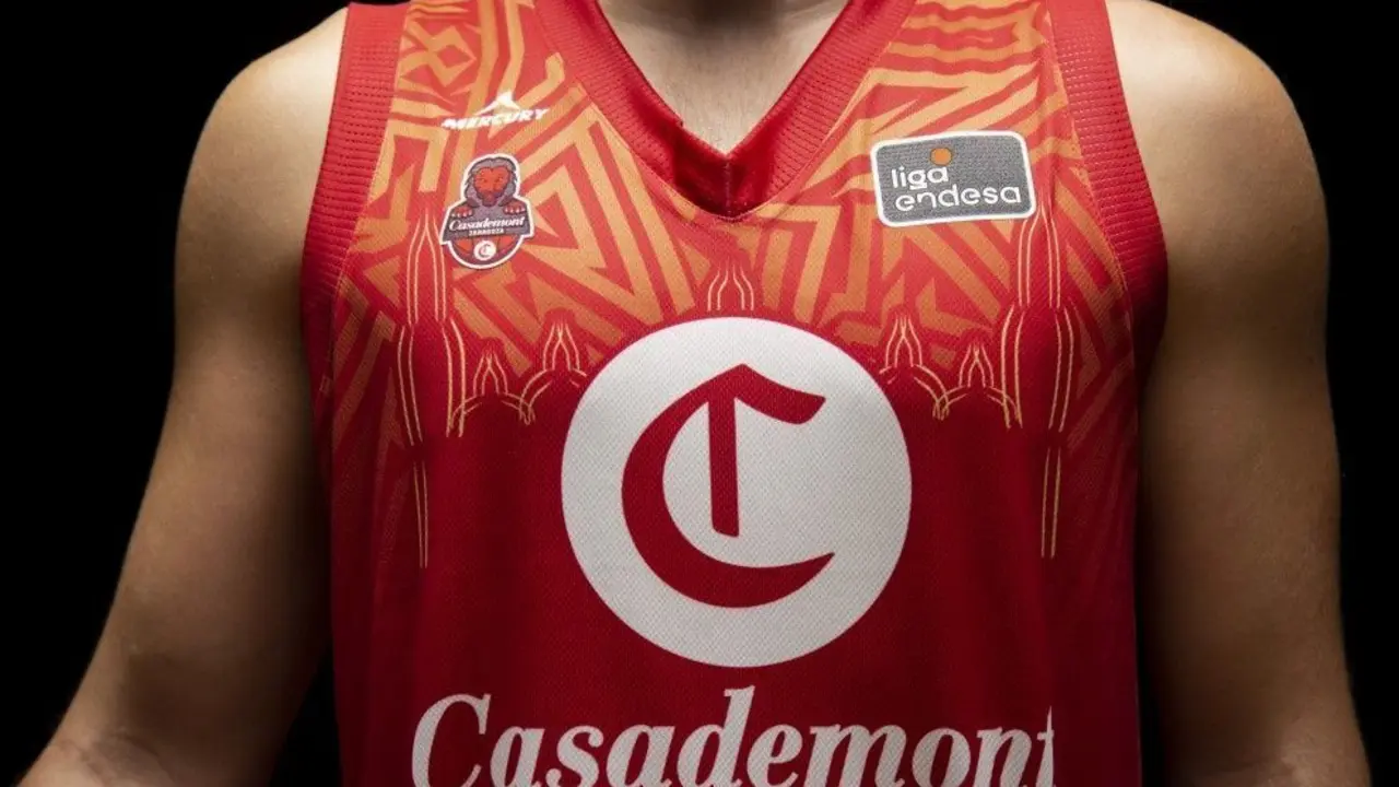Camiseta de Casademont Zaragoza para la temporada 22/23