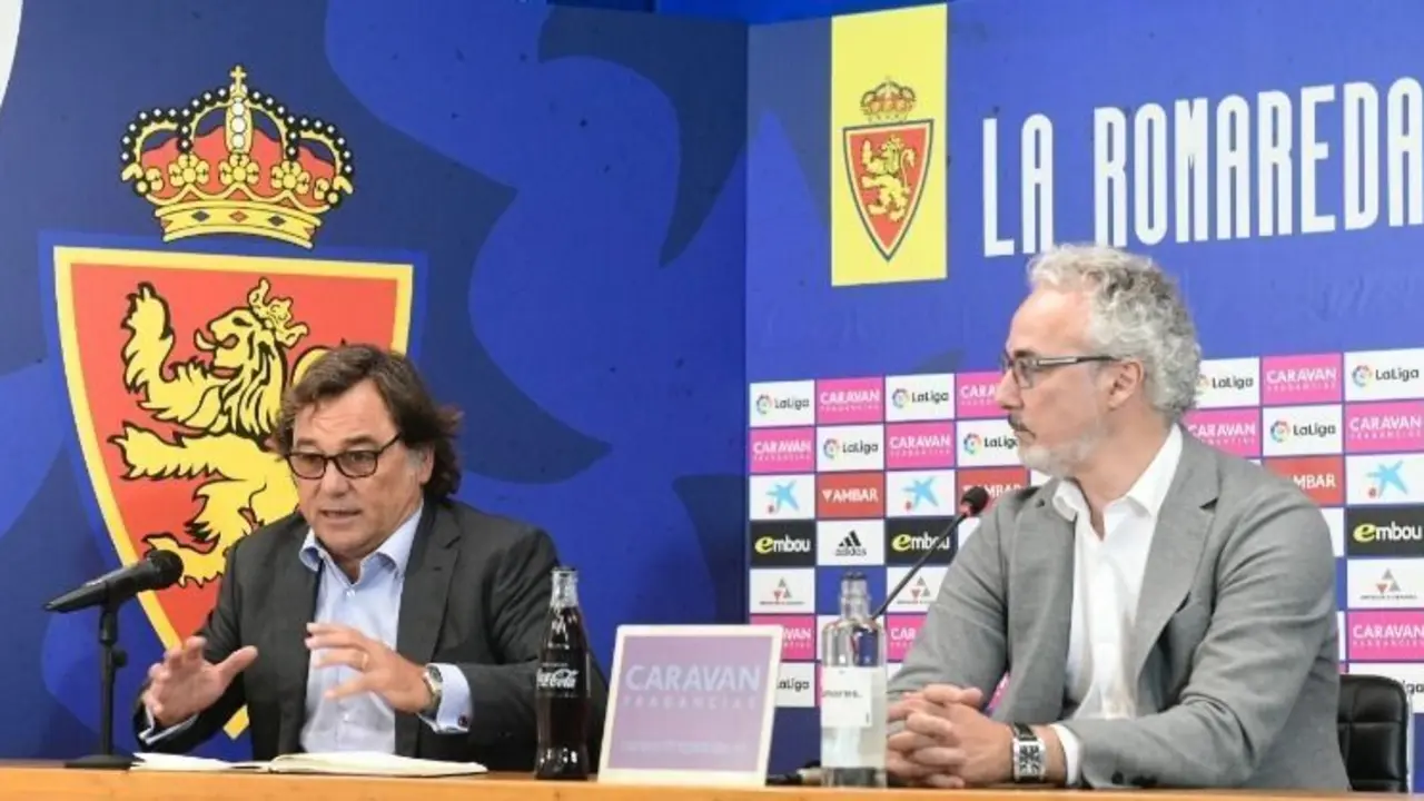 Ra&uacute;l Sanlleh&iacute; y Miguel Torrecilla en rueda de prensa.