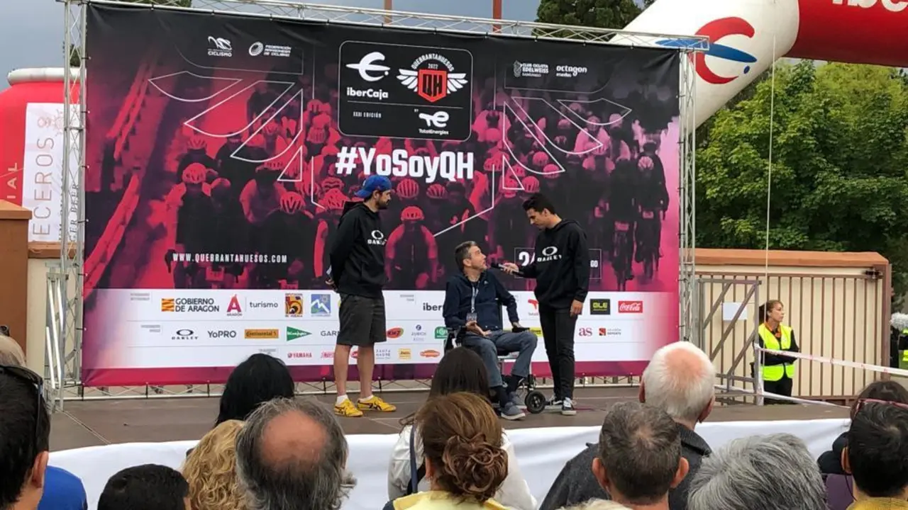 Juan Carlos Unzue ha sido protagonista esta tarde en Sabi&ntilde;&aacute;nigo. Foto: Jorge Rodr&iacute;guez