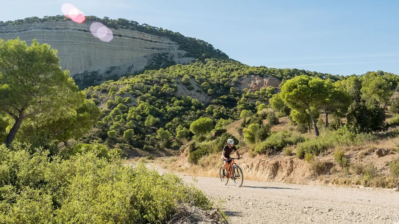 Bardena Territorio Total ofrece 300 kil&oacute;metros por los que transitar con la bici de forma agradable. Foto: BTT