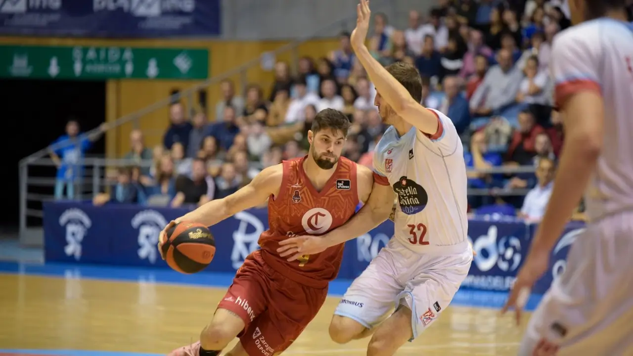Yusta, en el partido ante Obradoiro de la primera jornada | Foto: ACB