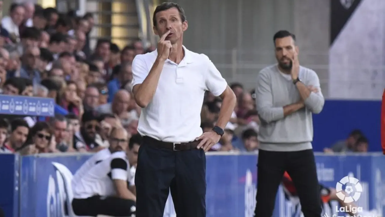 Ziganda en un partido con la SD Huesca. Foto: LaLiga