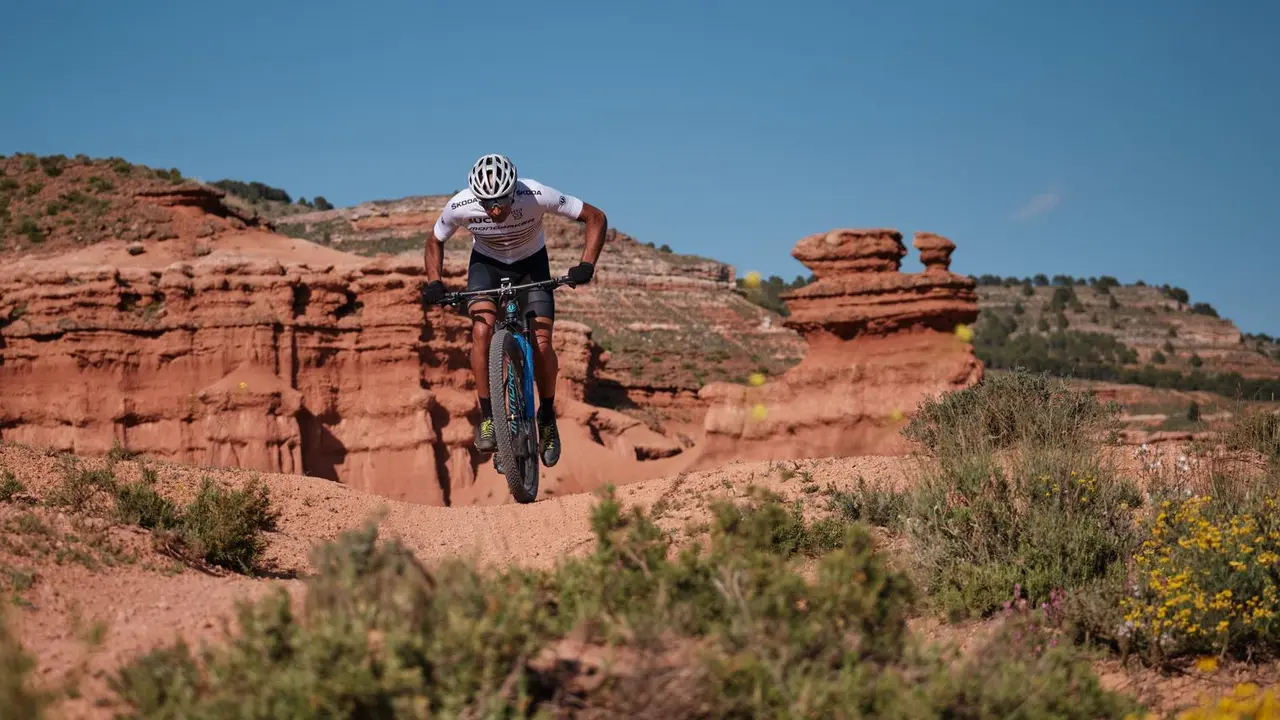 El territorio 'bike' del Far West tiene cierto paralelismo a Utah (EE UU). Foto: @jordipdonat