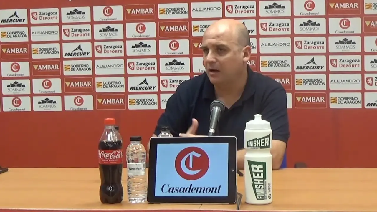 Toni Muedra, este mi&eacute;rcoles en sala de prensa | Fotograma de Casademont Zaragoza