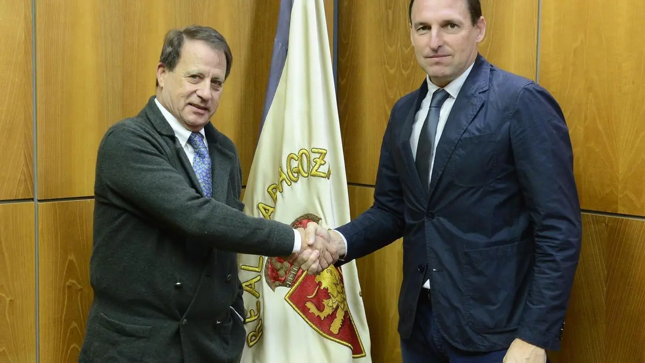 Luis Carlos Cuartero deja de su cargo en el Real Zaragoza | Foto: RZ | Tino Gil