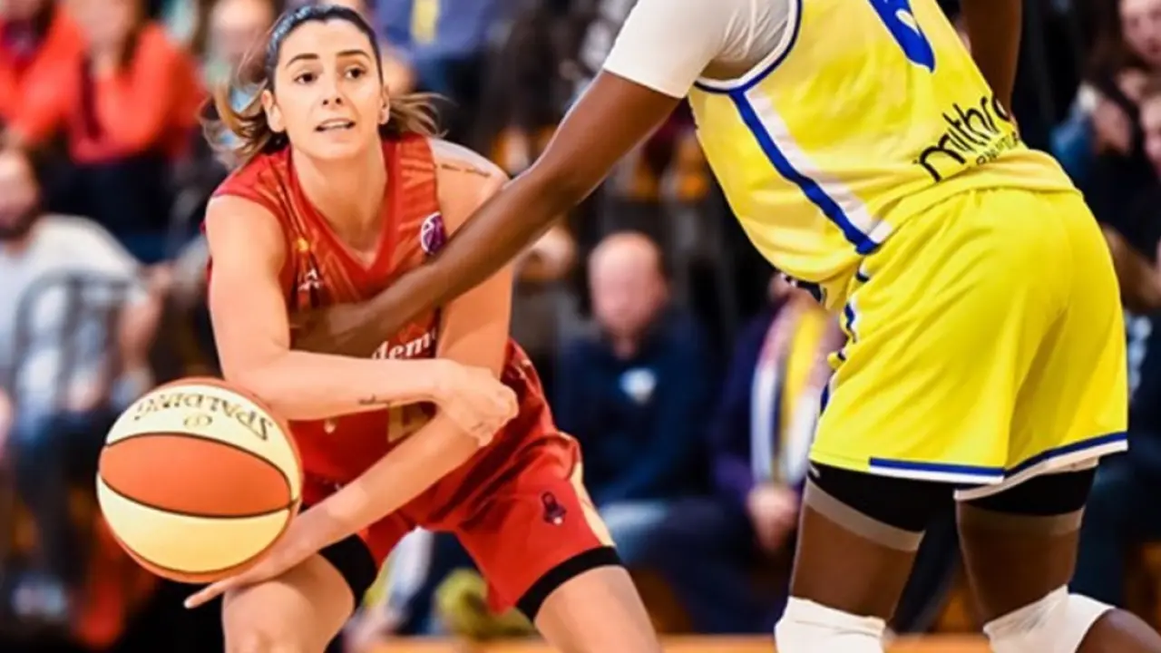 Serena Lyn Geldof busca una l&iacute;nea de pase | Foto: FIBA