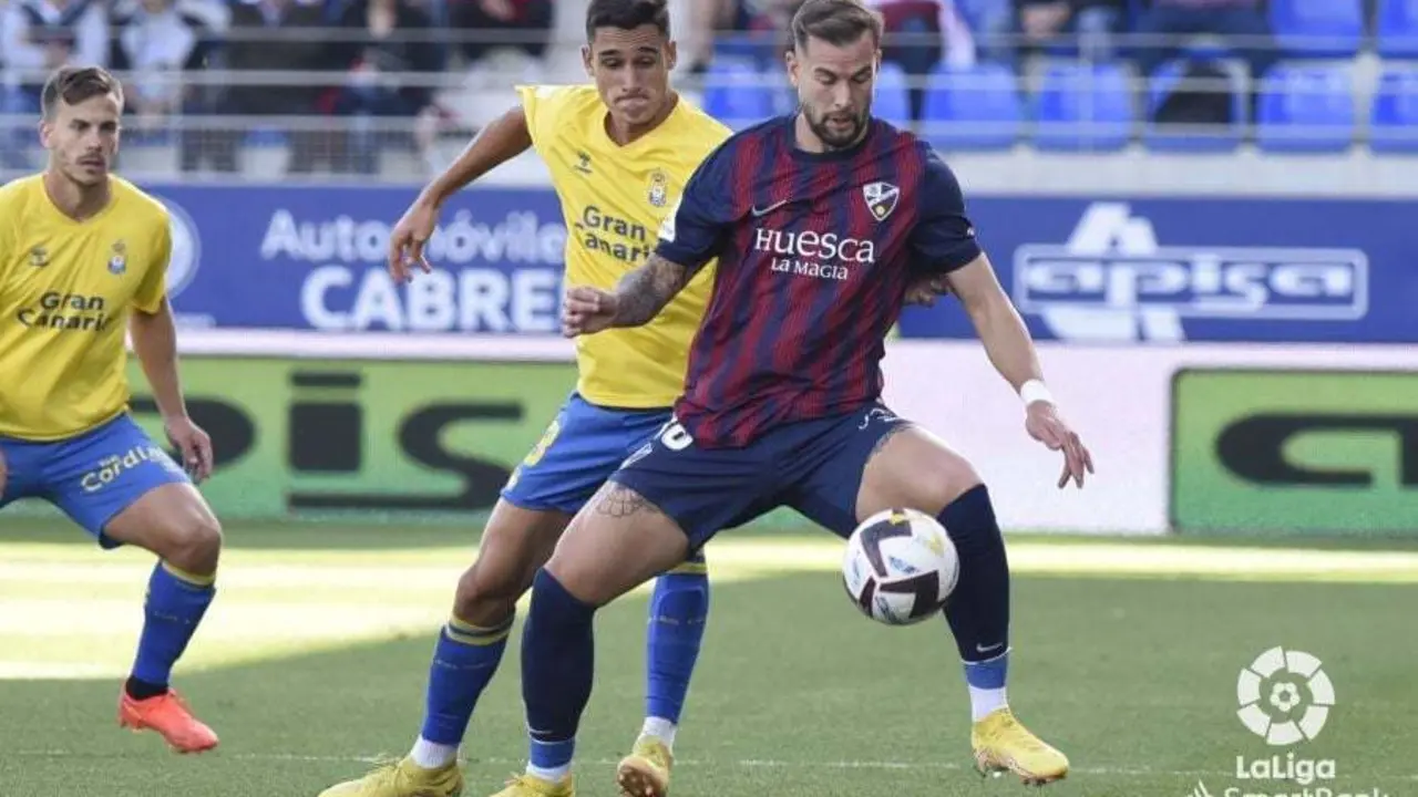 Carrillo, en la imagen, en un partido contra Las Palmas en la pasada campa&ntilde;a. Foto: LaLiga