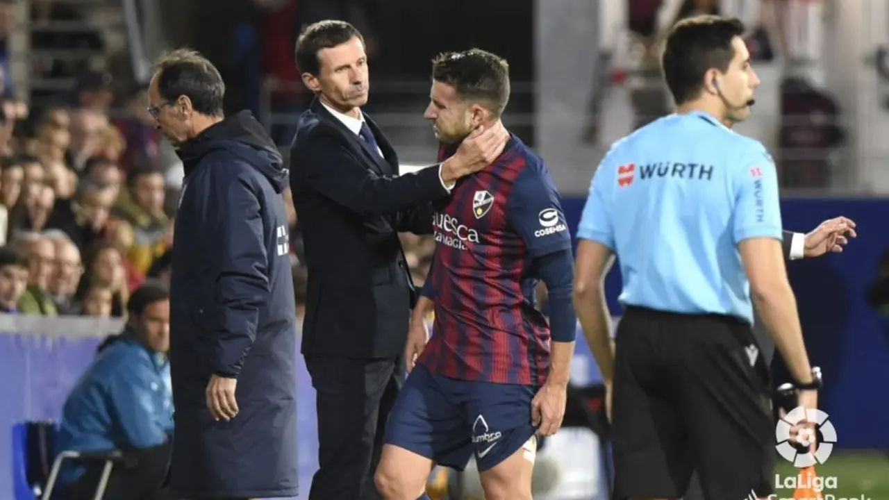 Valent&iacute;n tuvo que retirarse del partido por lesi&oacute;n | Foto: LaLiga