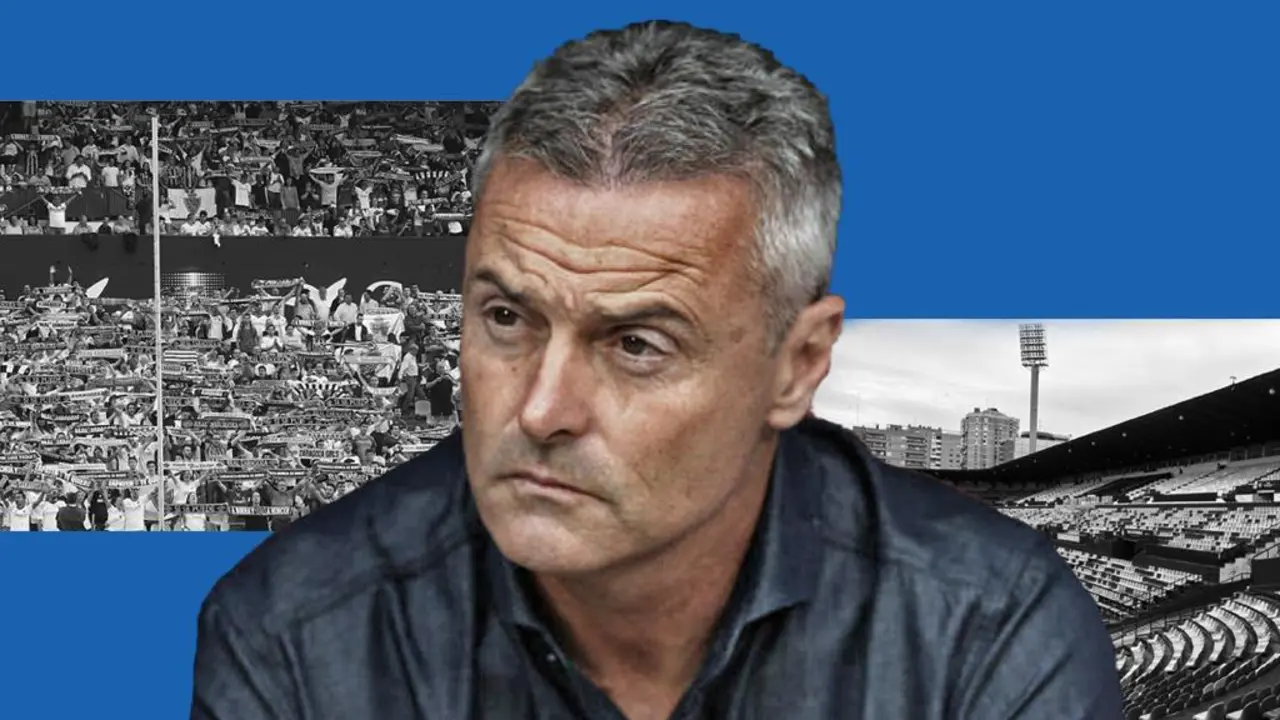 Fran Escrib&aacute; ha mejorado la suerte del Real Zaragoza | Fotomontaje: Manuel Chamorro
