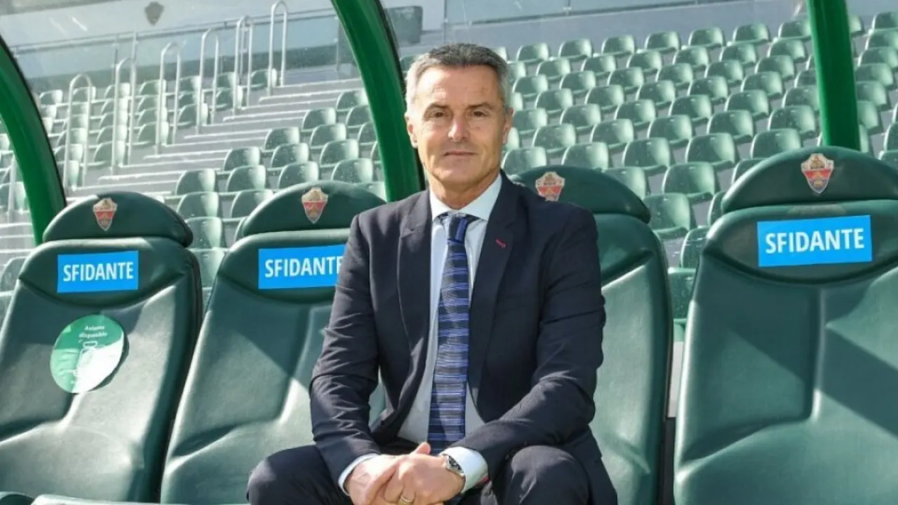 Fran Escrib&aacute; en una imagen de archivo, en su regreso al Elche FC | Foto: RFEF