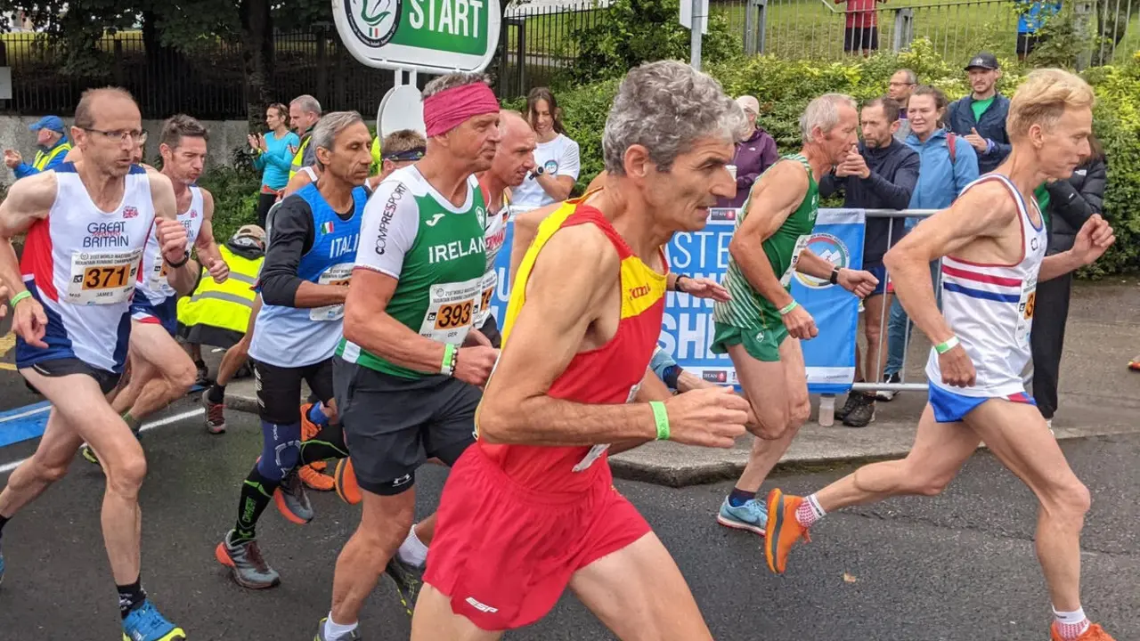 Corredores por monta&ntilde;a veteranos tienen una cita en Canfranc con el Campeonato del Mundo. Foto: Cedida