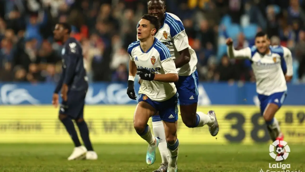Sergio Bermejo celebra el gol del triunfo ante el Ibiza | Foto: La Liga
