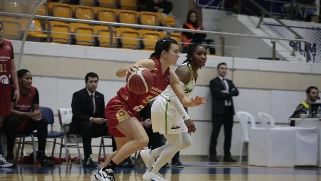 Carmen Grande, en el partido de ida la semana pasada | Foto: FIBA