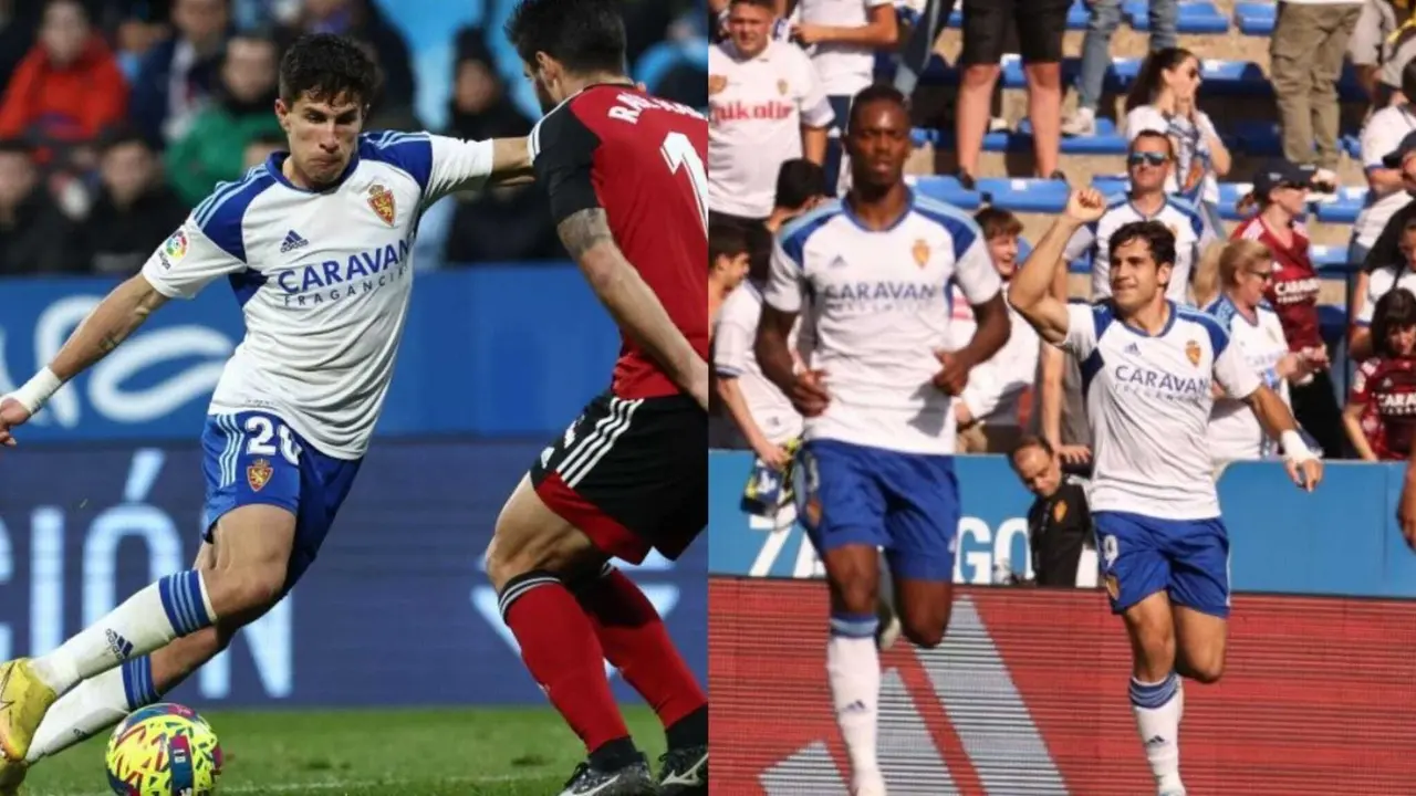 Imagen de ambos futbolistas durante la temporada | Foto: La Liga