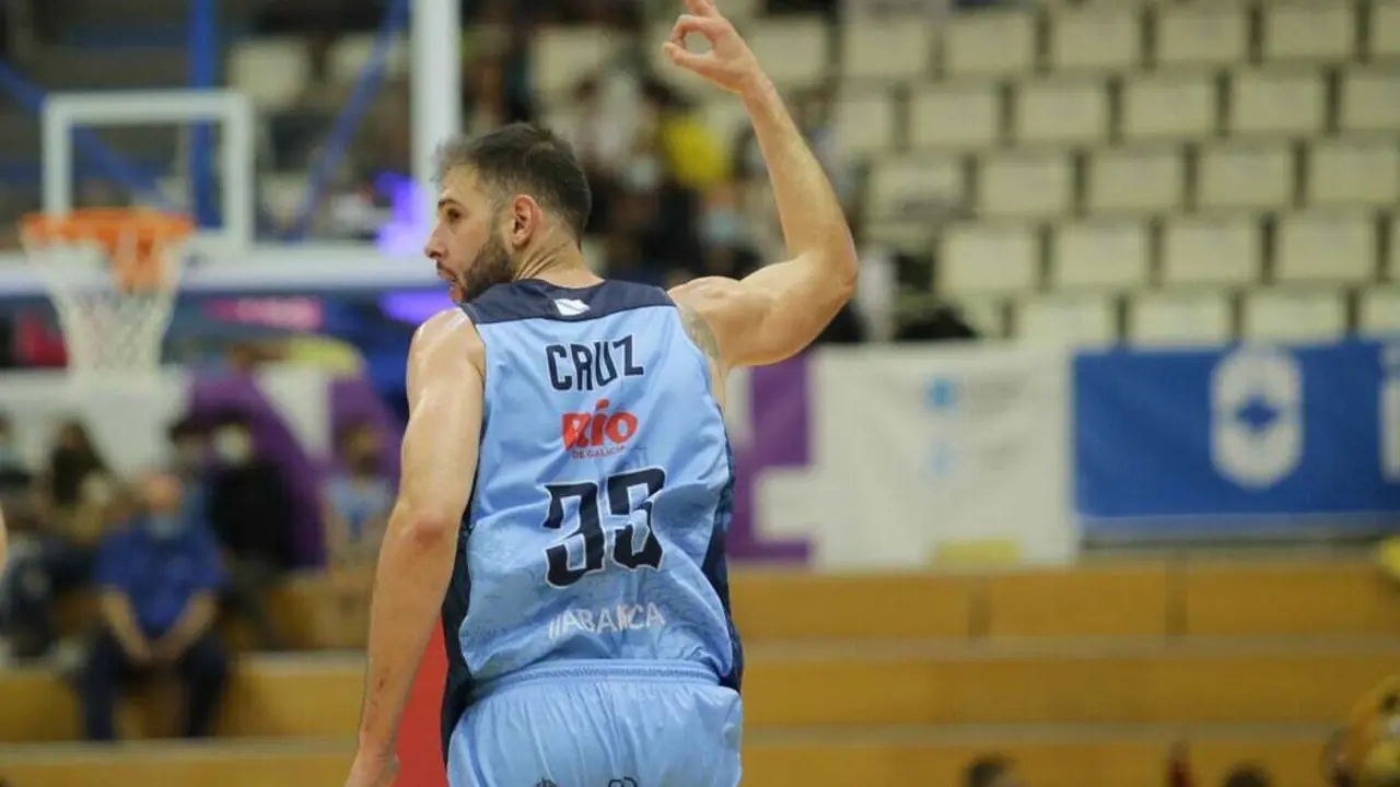 Iv&aacute;n Cruz, en un partido con Breog&aacute;n | Foto: C. Castro/ACB