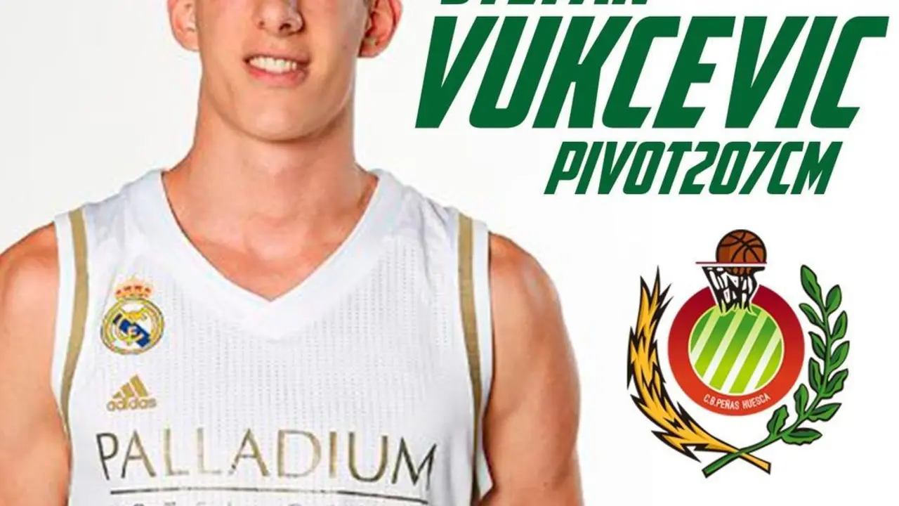 Cartel del Lobe Huesca para Stefan Vukcevic