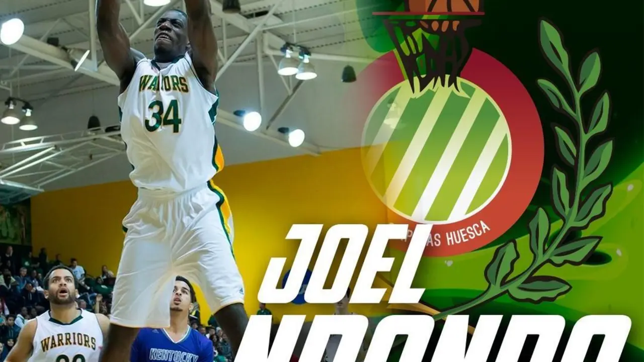 Joel Ndondo, en la imagen, nuevo jugador del Pe&ntilde;as Huesca. Foto: Cedida