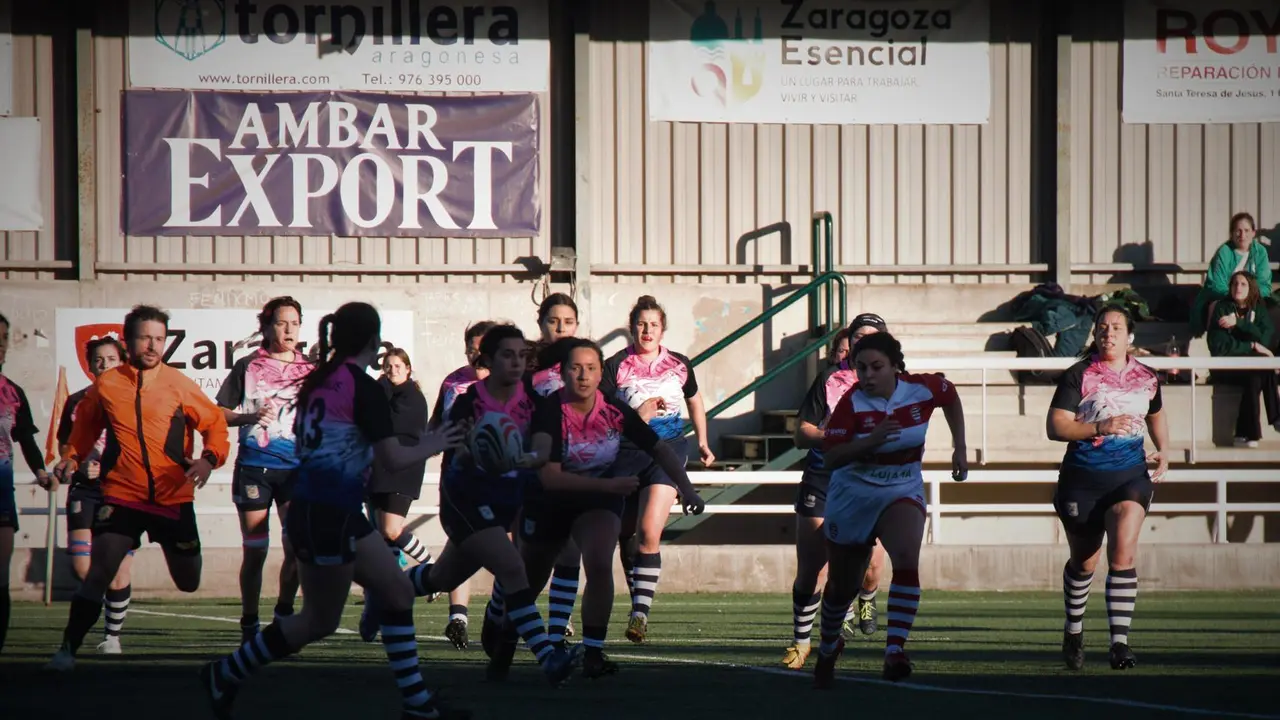 Imagen del partido entre F&eacute;nixe &Iacute;bero | Foto: F&eacute;nix Rugby