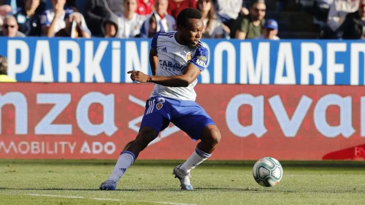James Igbekeme se mantiene en el Real Zaragoza sin posibilidades de jugar | Foto: Transfermarkt