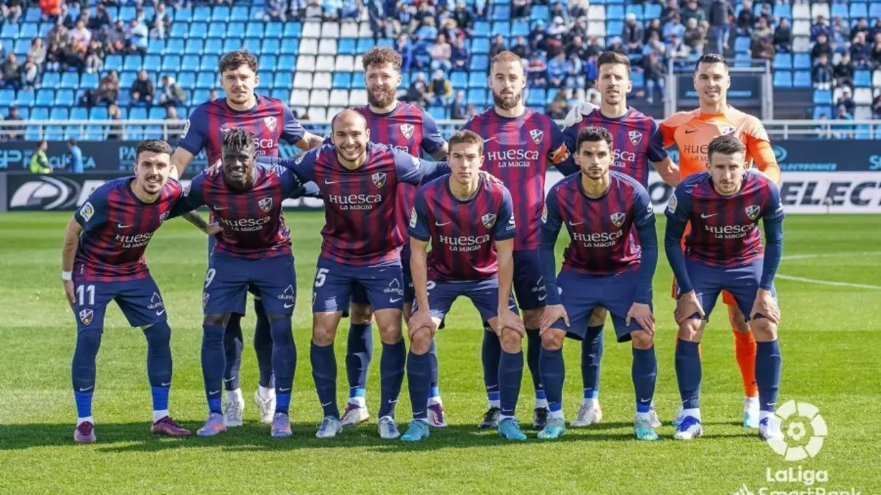 Once que propuso de inicia la SD Huesca contra el Ibiza. Foto: LaLiga