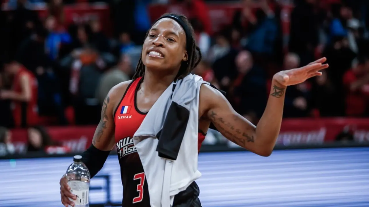 La actitud del Villeneuve no fue precisamente humilde en la victoria | Foto: FIBA