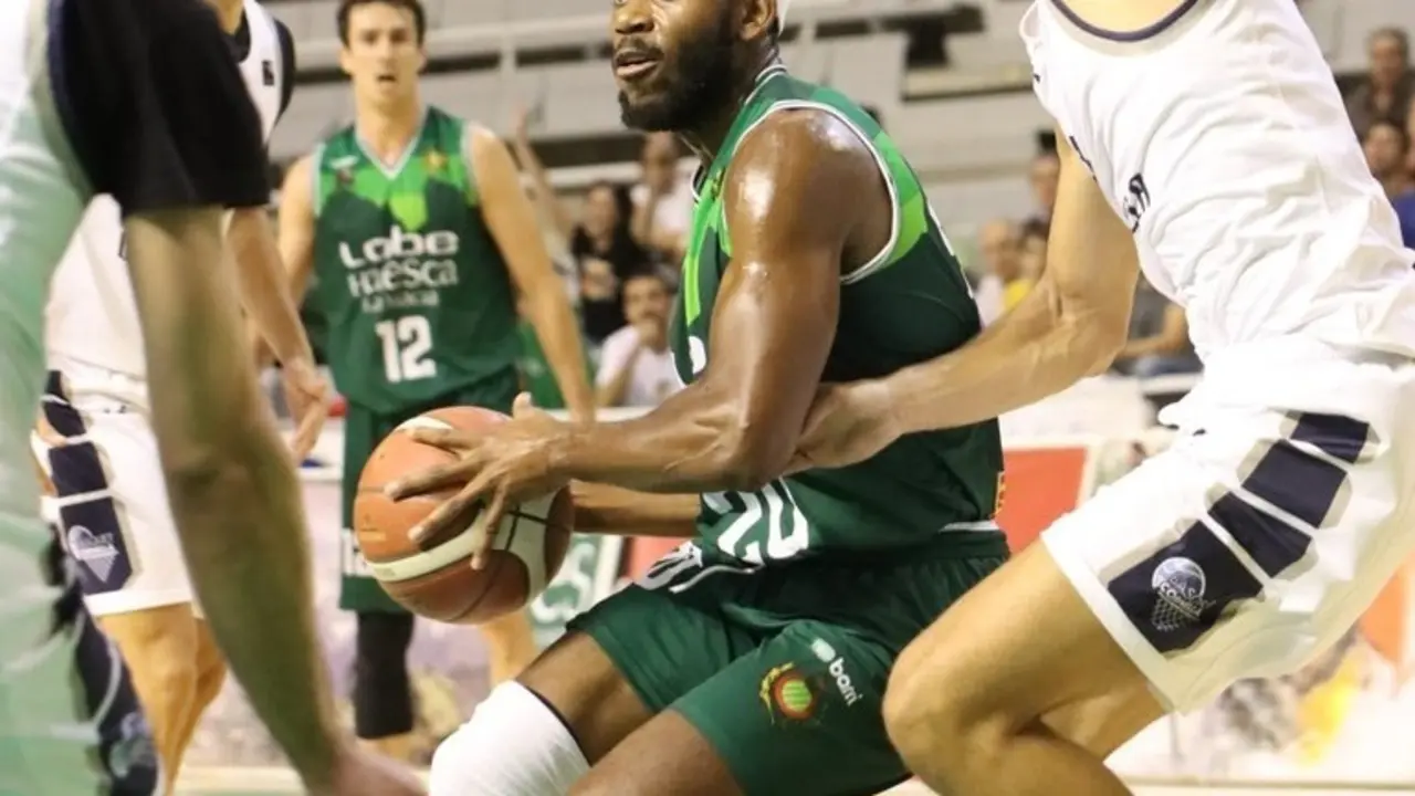 Nyameye Adom, en un partido en el Palacio | Foto: C. Pascual
