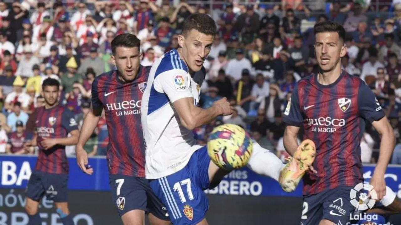 Carlos Nieto, en el derbi aragon&eacute;s / Foto: La Liga