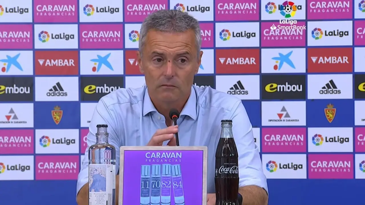 Fran Escrib&aacute; en rueda de prensa |&nbsp;Liga Smartbank