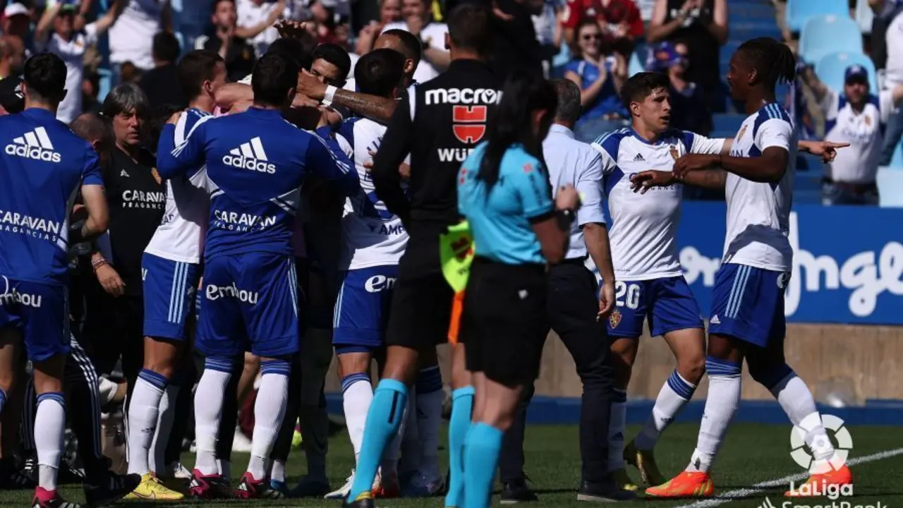 Celebraci&oacute;n del gol frente al Granada| Foto: LaLiga