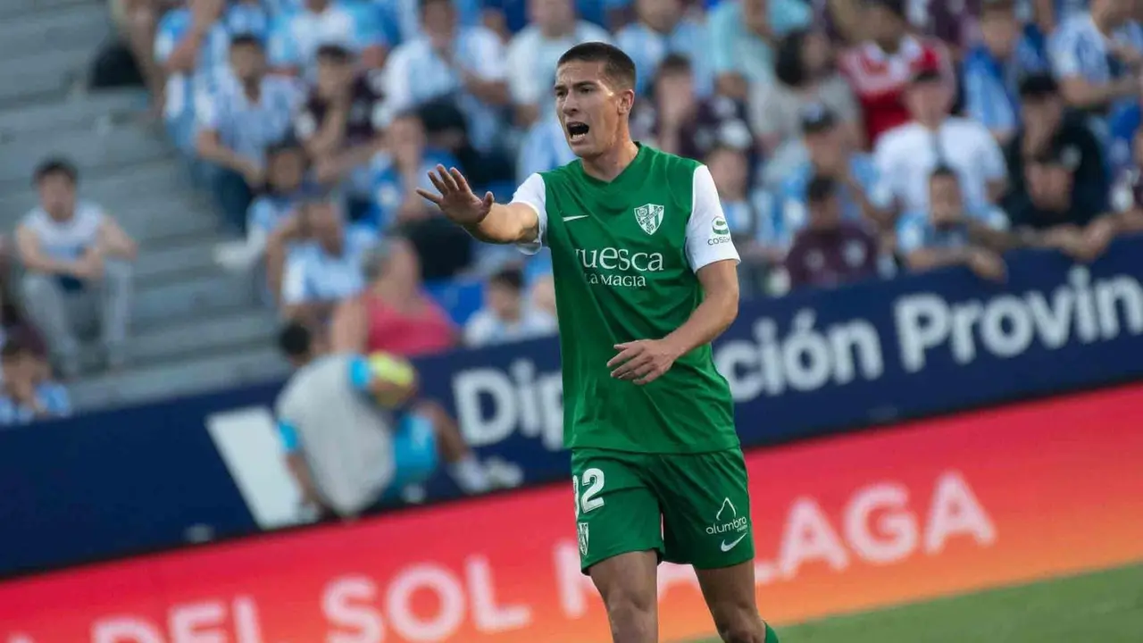 Pablo Tomeo, en la imagen, est&aacute; cerca de la renovaci&oacute;n con la SD Huesca. Foto: LaLiga