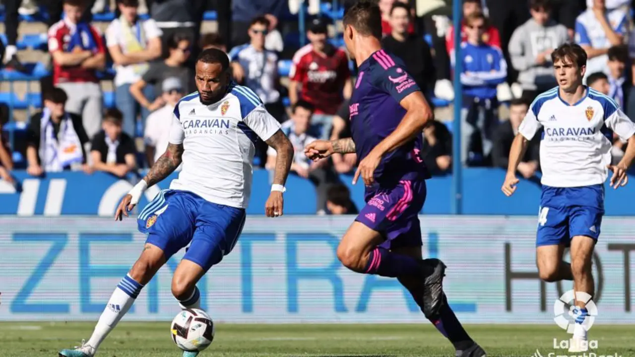 El Real Zaragoza le venci&oacute; al Cartagena en La Romareda. Beb&eacute; protagonista indiscutible del triunfo | Foto: La Liga