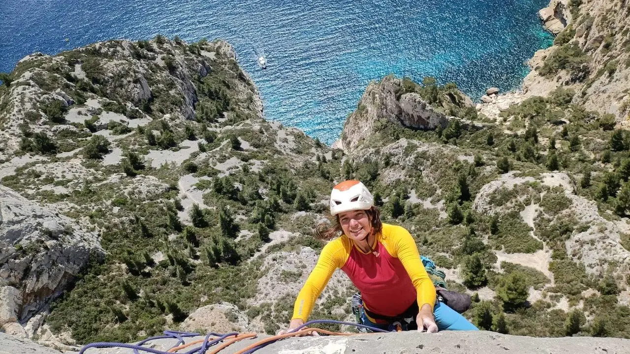 Ester Sabadell, en la imagen, protagonista en Planeta Monta&ntilde;a by Huesca La Magia. Foto: Cedida