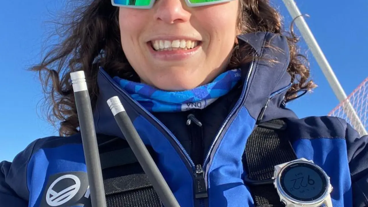 Mar&iacute;a Mart&iacute;n Civiac, en la imagen, tiene como objetivo potencia la marca Spainsnow. Foto: Rfedi